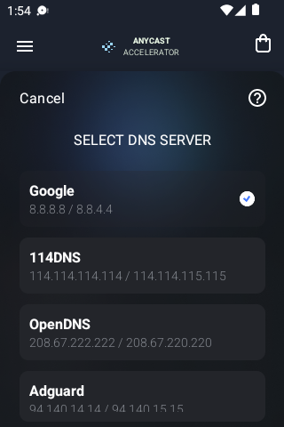 anycast网页android下载效果预览图